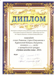 Диплом министерства молодежной политики, физической культуры и спорта Рязанской области (2)